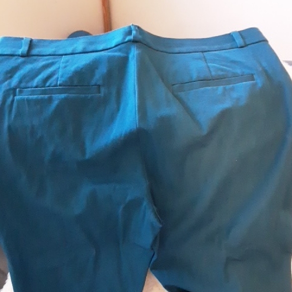 Banana Republic Sloan Curvy Teal Trousers - Picture 3 of 3